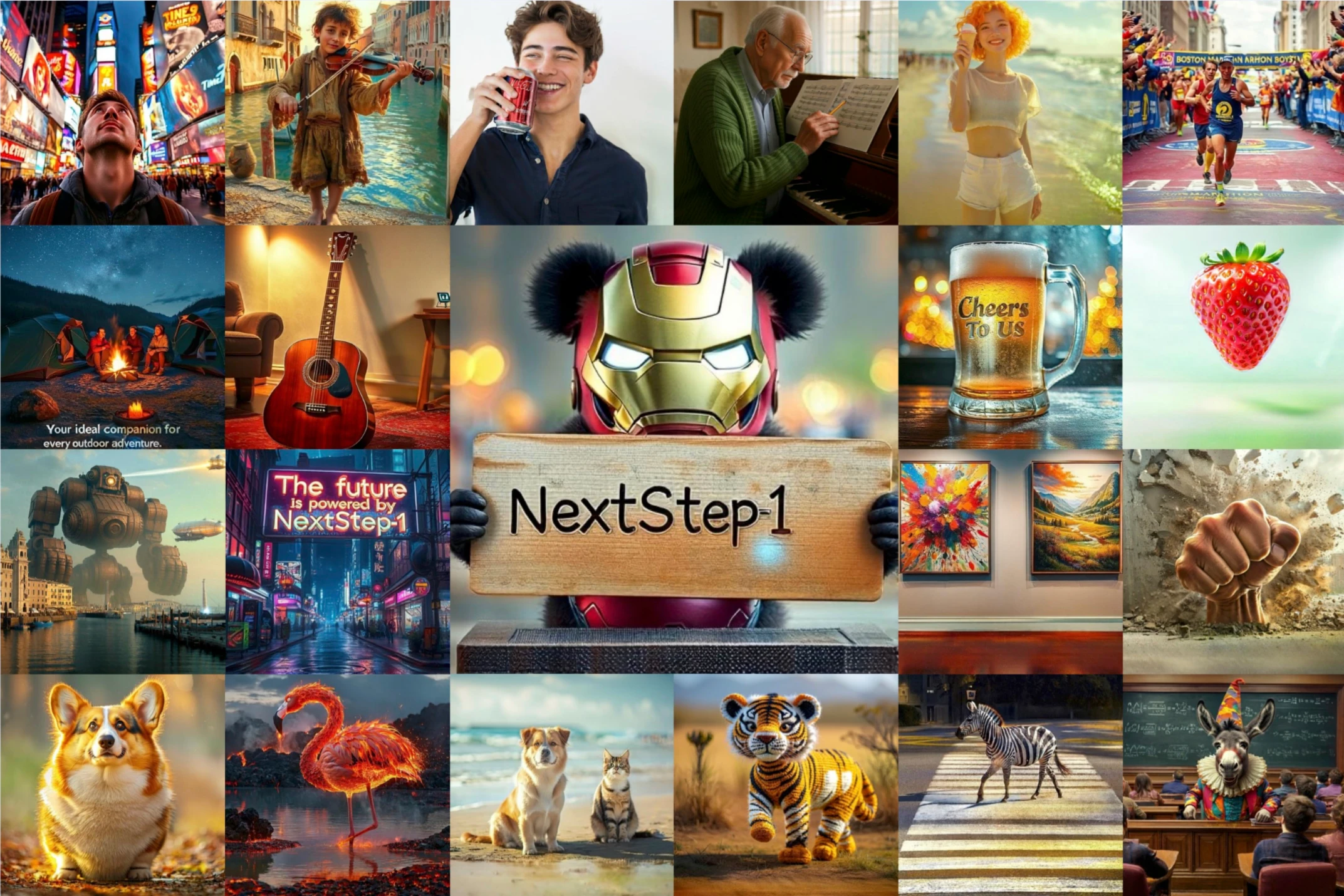 NextStep-1 Image Generation Example